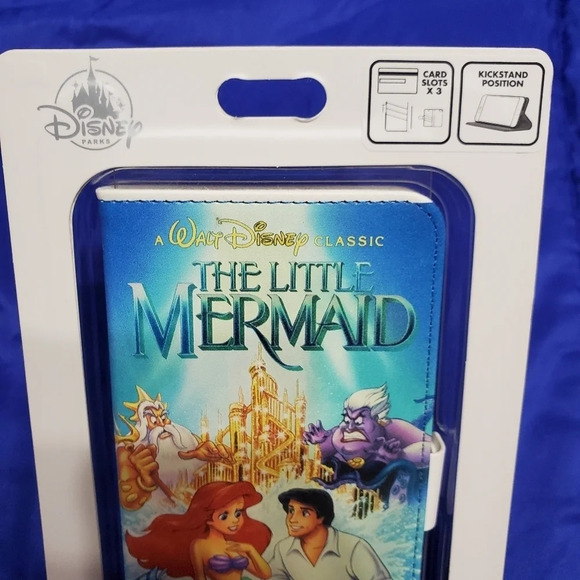 Disney Parks D-Tech The Little Mermaid iPhone XS Max Phone Case Wallet - Picture 2 of 6